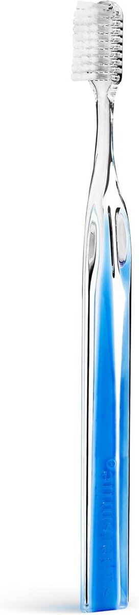 Tandenborstel met Ergonomisch Handvat voor Effectieve Reiniging en Polijsten - Blauw