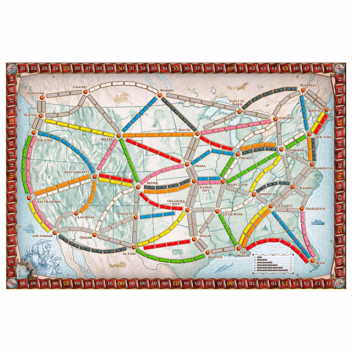 Ticket to Ride USA - NL — afbeelding 7
