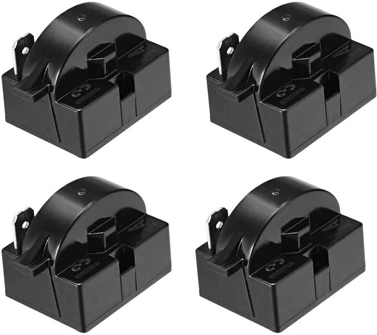 4 Stuks 15 Ohm 1-Pins PTC Startrelais voor Koelkast en Diepvriezer Compressor