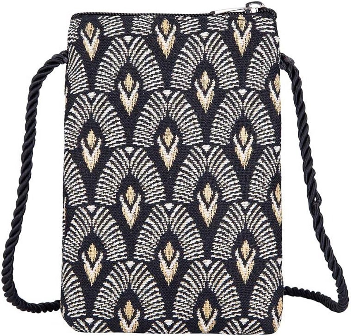 Crossbody Telefoontasje Dames Met Dierenprint - Schoudertasje voor Smartphone