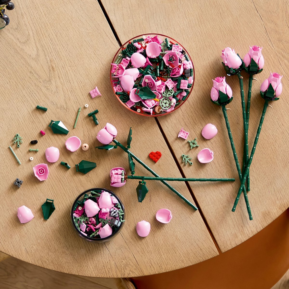 LEGO Botanicals Roze Rozenboeket - 10374 — afbeelding 12