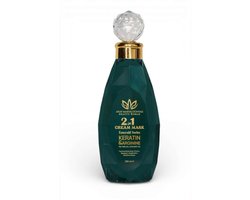 Arab Makeup World - Arabische Haarmasker - Keratin & Arginine - Anti Haaruitval - Met Kokosolie & Tea Tree Olie - 2-in-1 Crèmemasker - 250 ml