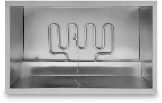 VERTES Voedselwarmer Buffetwarmer Warmhoudbak Voor voedsel Elektrisch 1500 W van roestvrij staal (incl. 3x 1/3 GN-bakken met deksel voor 3x 6 l, aftapkraan, bain-marie waterbad, temperatuur 0-85 °C) — afbeelding 5