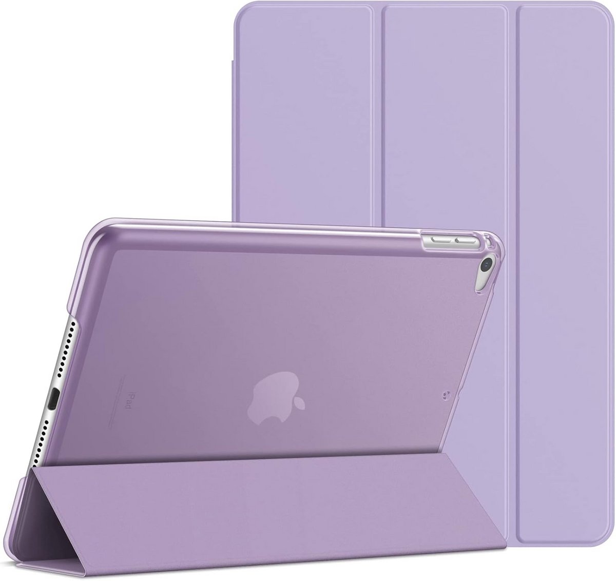 Hoesje voor iPad mini 5 (2019 Model) met Automatische Slaap/Waakfunctie - Lichtpaars