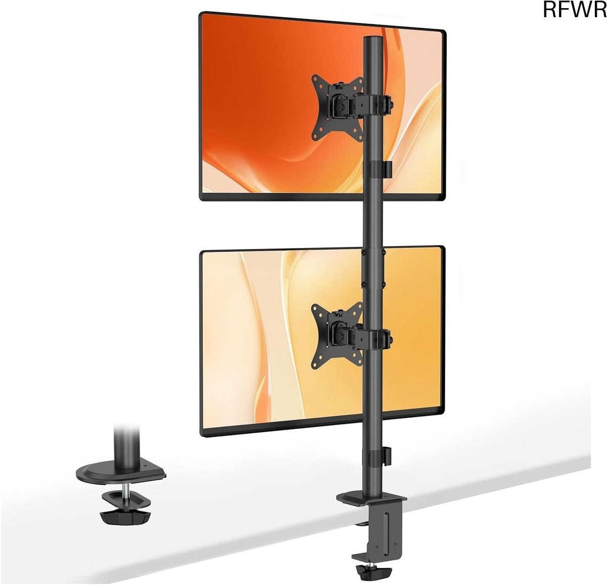 Monitor Arm 2 Schermen - Standaard - Verhoger - Kabelmanagement