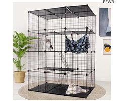 Kattenbench - Kattenkooi - Kattenren voor Buiten en Binnen - Ren