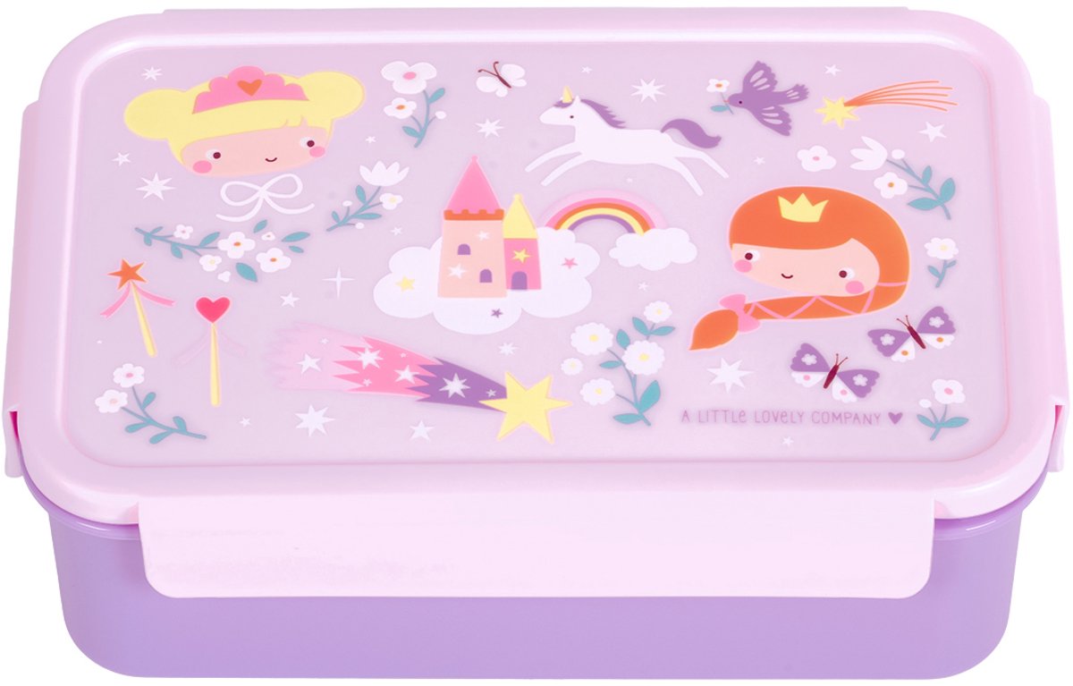 A Little Lovely Company - Bento brooddoos lunchbox - Prinsessen