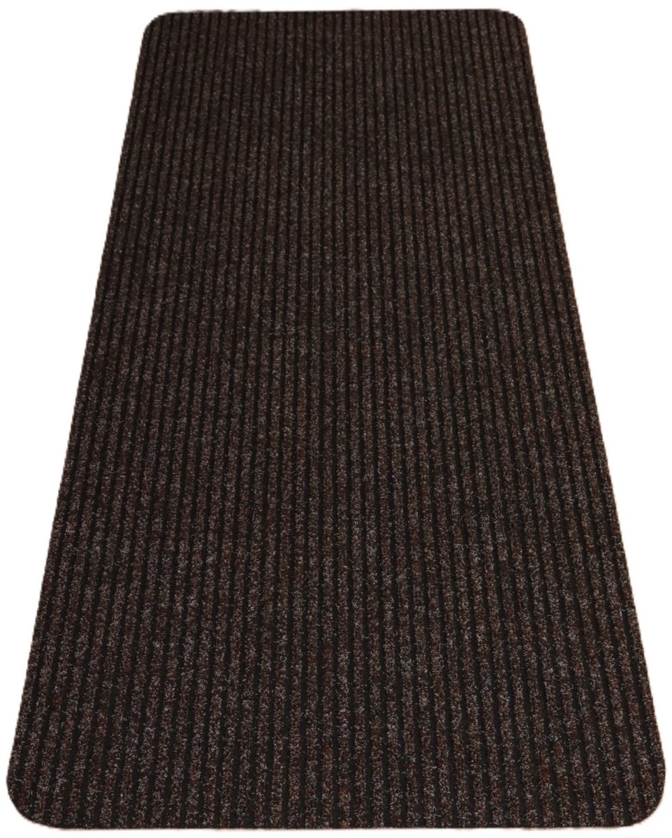 Prima Heavy Duty - Keukenmat - donker bruin - zwart - 70x160cm - antislip