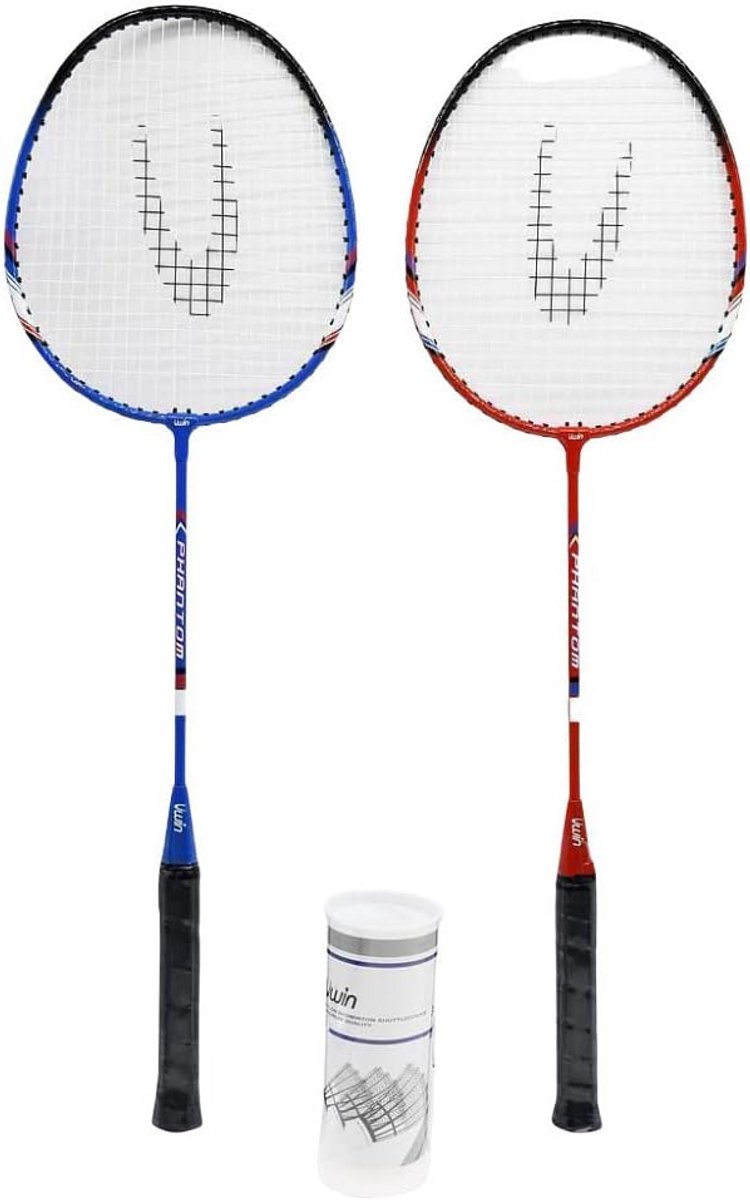 Badminton Racket Set voor 2 Spelers