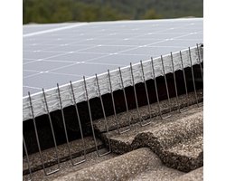 Duivenpinnen Zonnepanelen 5 Meter - RVS Anti-Vogelpinnen voor Dakbescherming