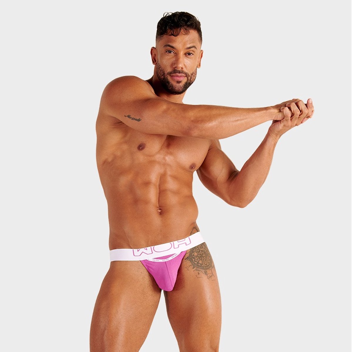 WOH heren jockstrap sexy fun roze