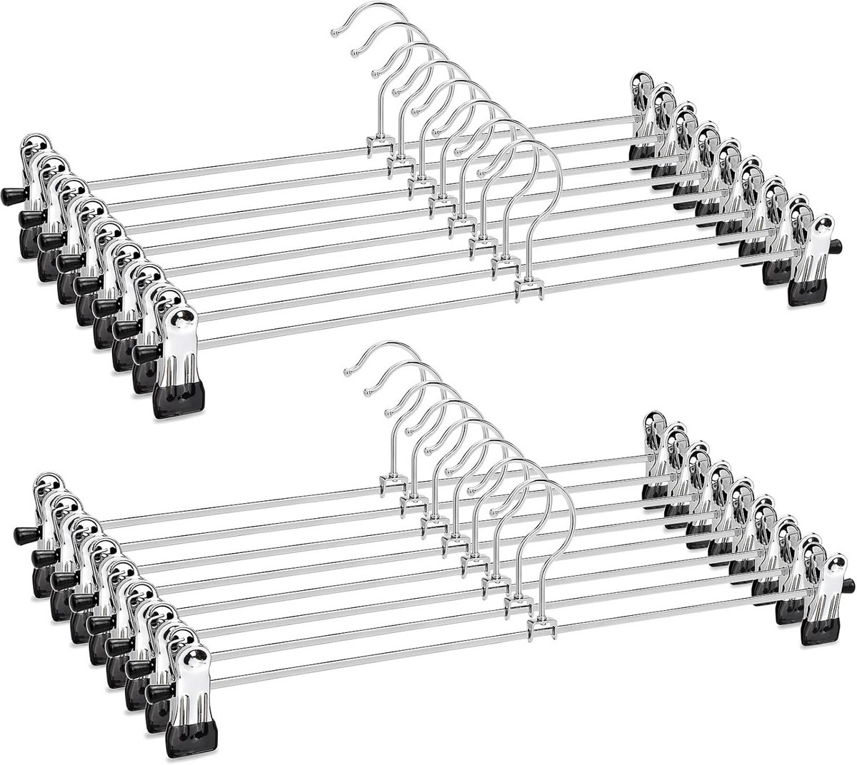 Kleerhangers Rod - Metalen Broeken - Kastorganizer