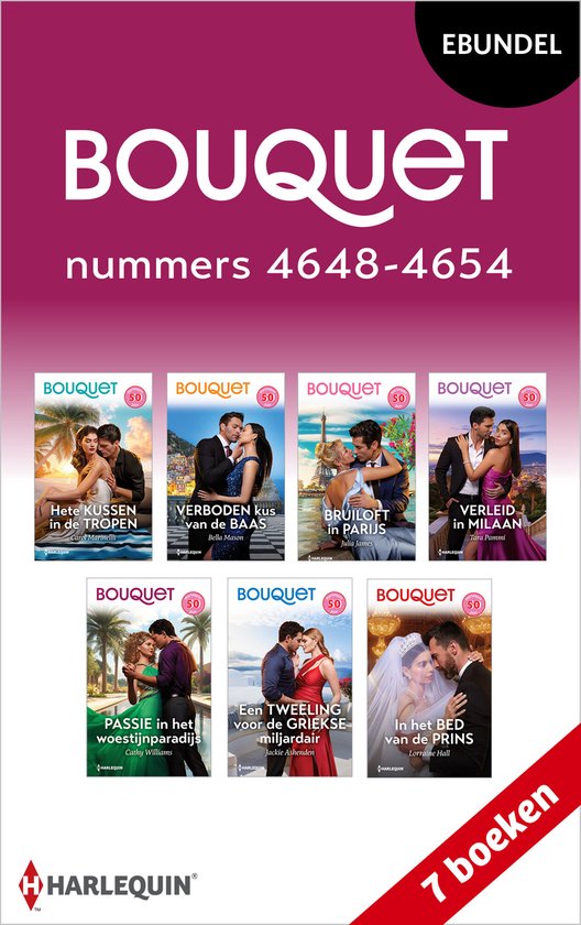 Bouquet e-bundel nummers 4648 - 4654