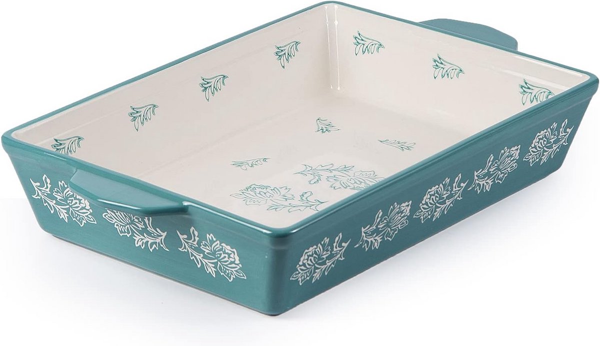 Keramische Lasagne Pan en Bakvorm Set voor Oven Gebruik