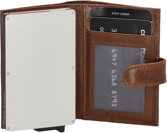 Série Double-D FH - Portefeuille de Safety - Marron