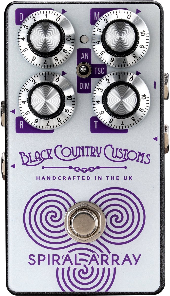 Laney Black Country Customs Spiral Array chorus effectpedaal