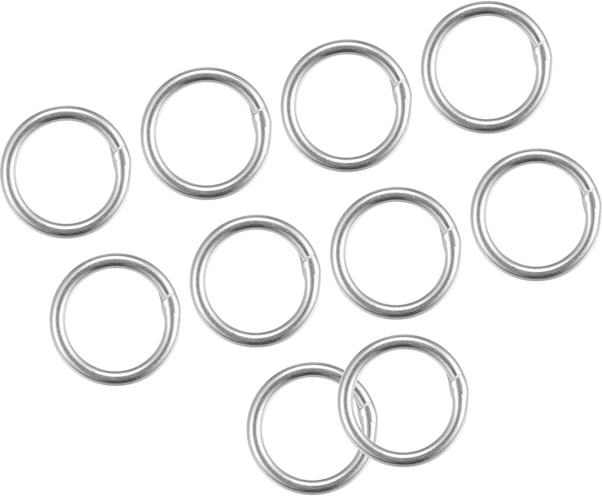 Allecto - O-Ringen - Roestvrij Staal - 25x4mm - RVS - Ophangen - Objecten - Zilver