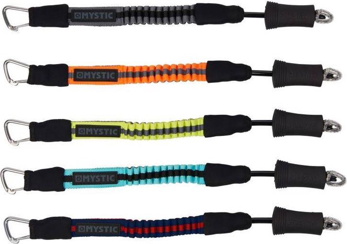 Mystic Kite Safety Leash Short - Black - O/S | bol.