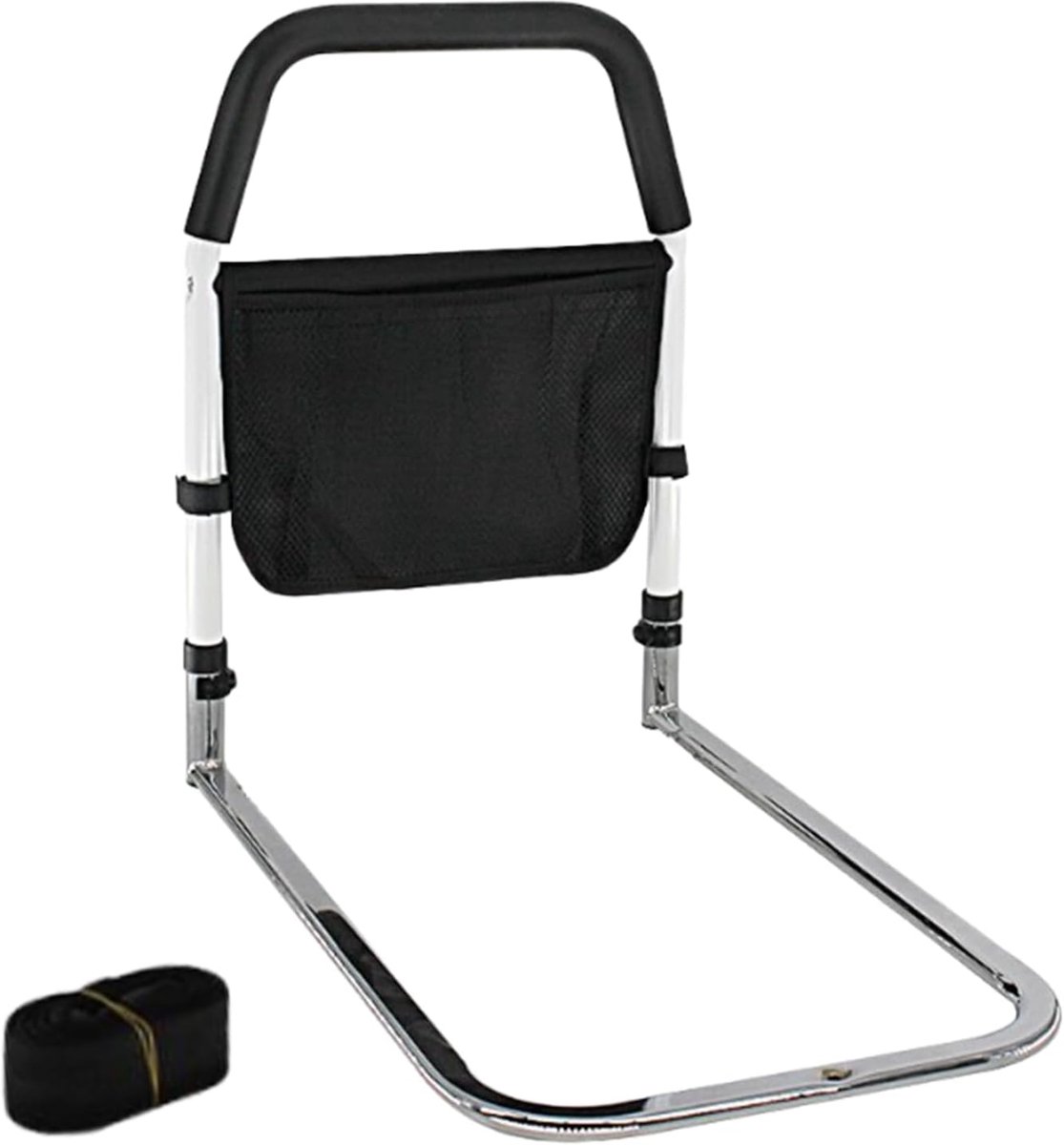 Bedbeugel - Bedhek - Veilig Opstaan - Antislip Handvat - 399cm Hoog - Wit