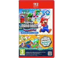 Super Mario Bros. Wonder Nintendo Switch 2 Edition + Samen naar het Bellabelpark - Nintendo Switch 2