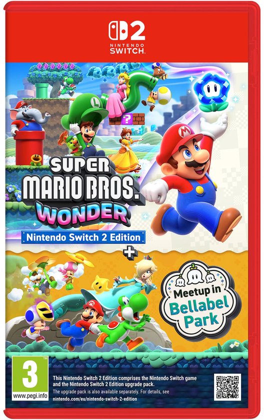 Super Mario Bros. Wonder Nintendo Switch 2 Edition + Samen naar het Bellabelpark - Nintendo Switch 2