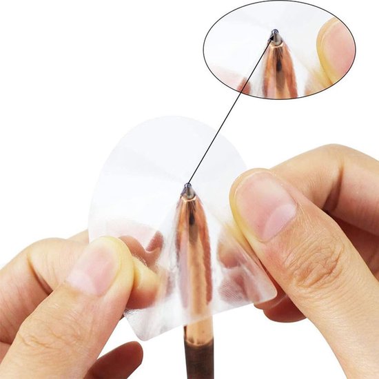 Reparatieset Tenten - Luchtbed Stickers - Outdoor Reparatie - Zelfklevend TPU Materiaal - 15 Stuks van Merkloos — afbeelding 3