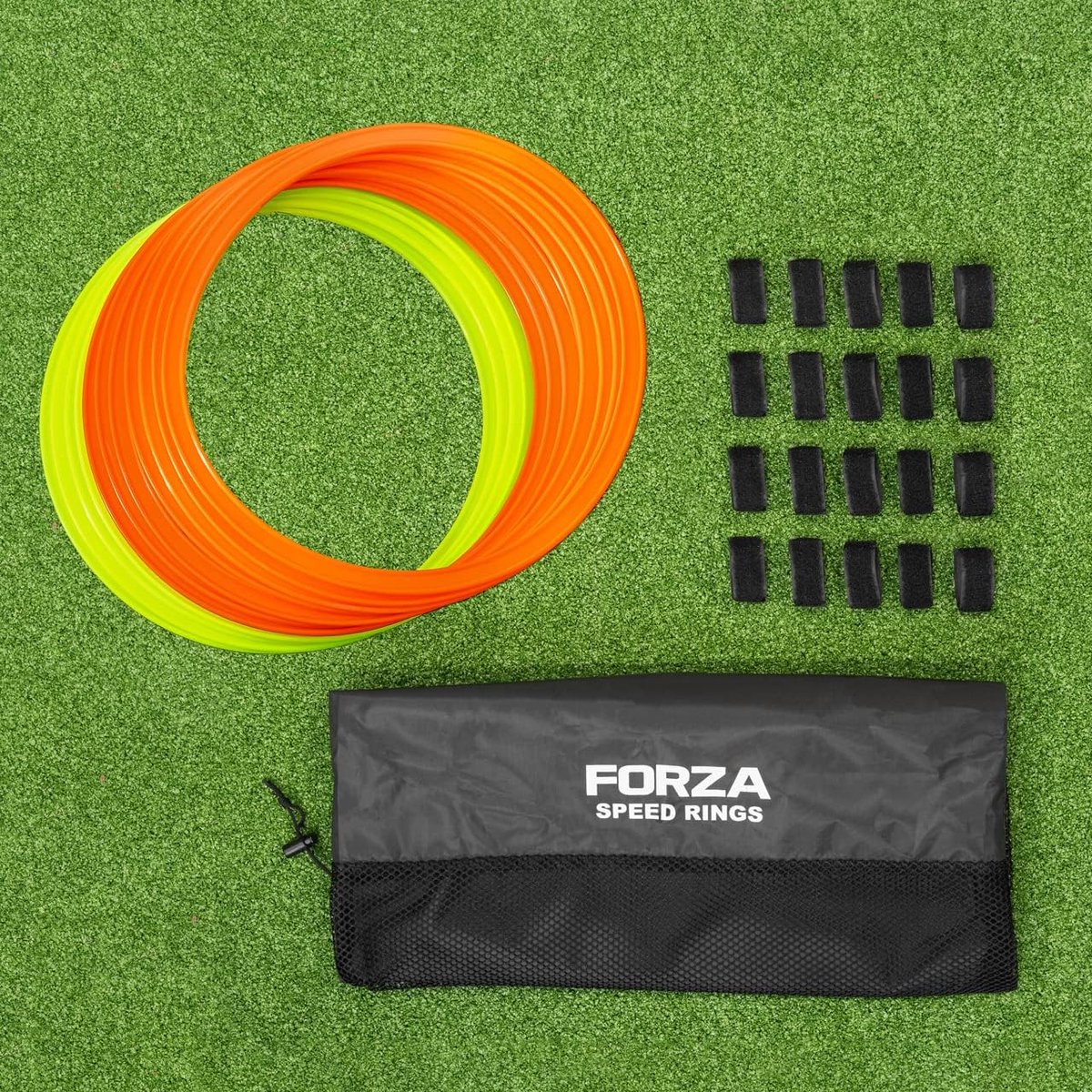 Agility Ring Set - Training Cirkels - Sportieve Training - Duurzaam Plastic - 12 Stuks - Multicolor