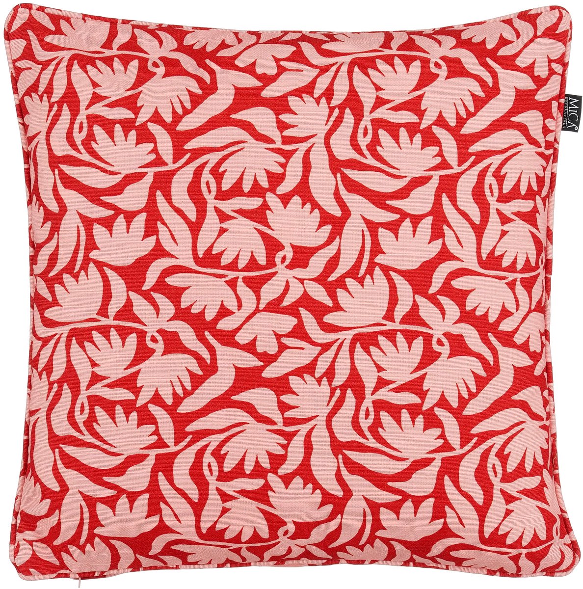 Mica Decorations Kelly Outdoor Kussen rood - l45xb45xh10cm