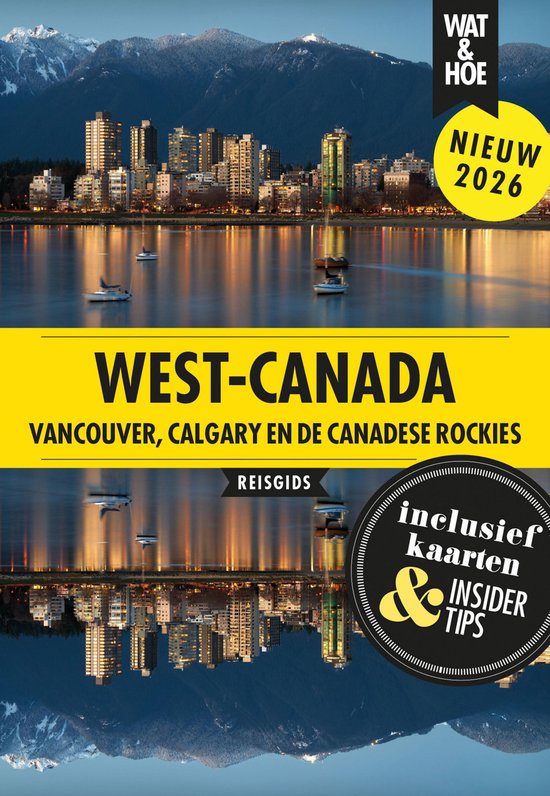 Wat & Hoe reisgids - West-Canada - cover