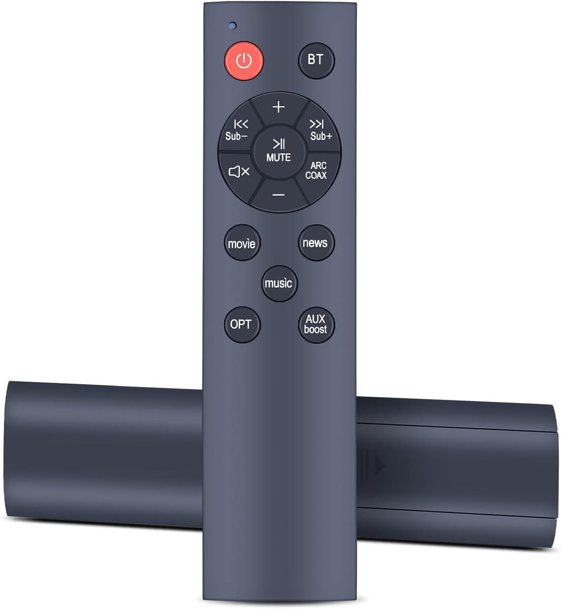 Afstandsbediening - Universele Controller - Geluidssysteem Bediening - Ergonomisch Ontwerp - 9 x 4 x 2 cm