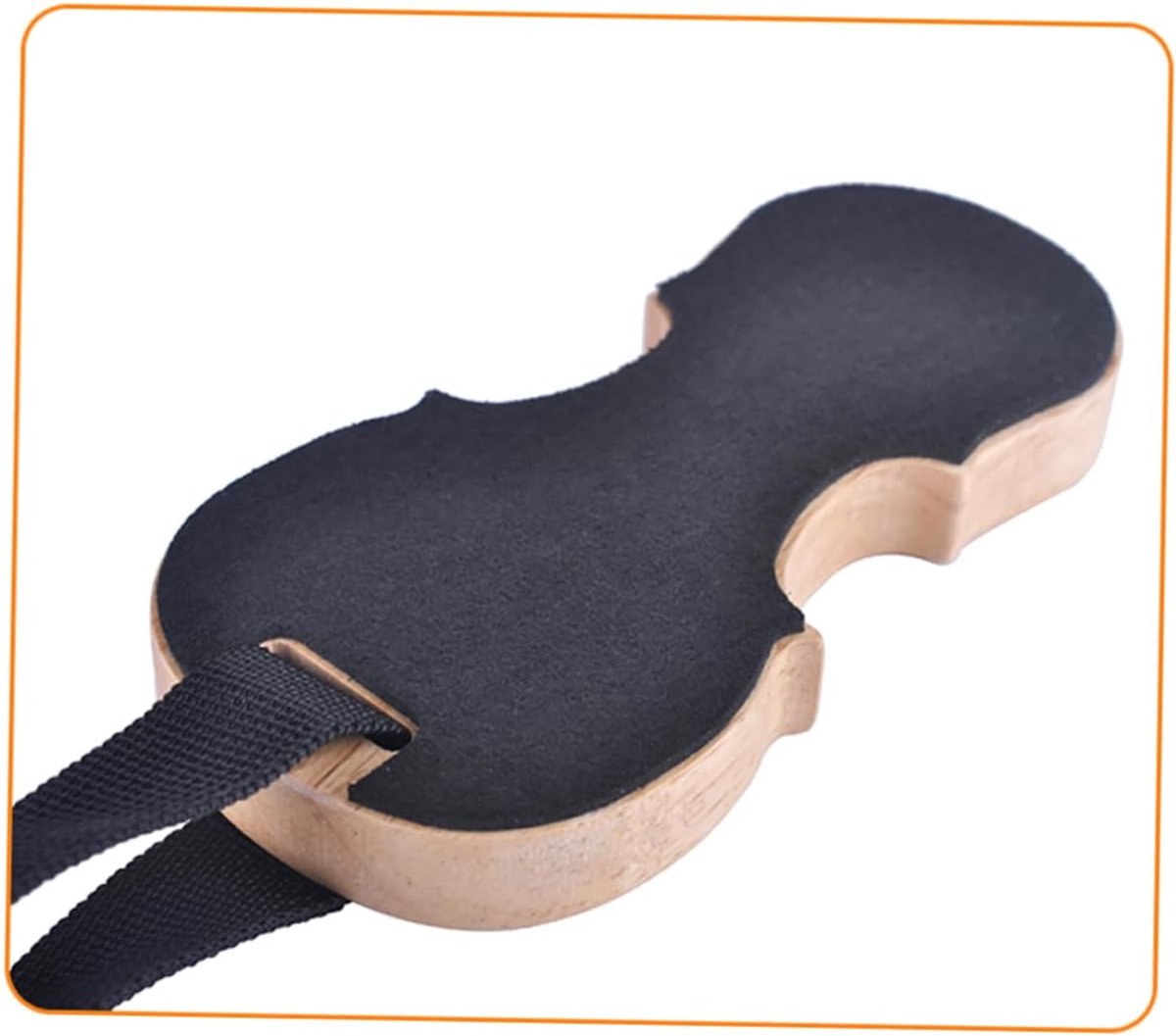 Cello Eindpinstopper - Houten Anker - Stabiel Spelen - Verstelbare Band - 13.6X5.5 cm - Multi