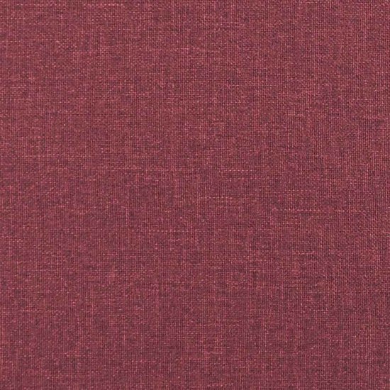 vidaXL - Banken - met - kussen - 110cm - Rouge vin - Multiplex