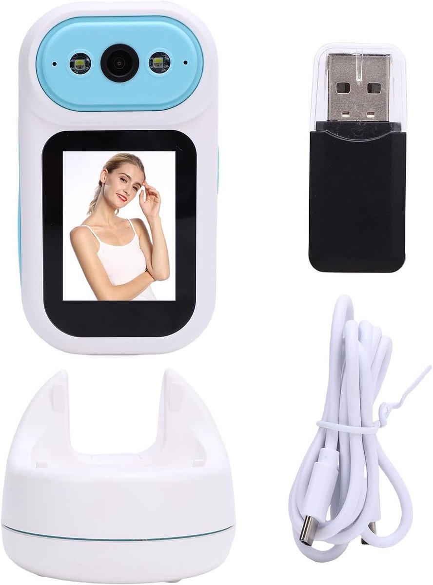 Babyfoon met Camera - Video Baby Monitor - Thuisbeveiliging Kind - 2-weg Audio Functie - 18x16x11cm – foto 4