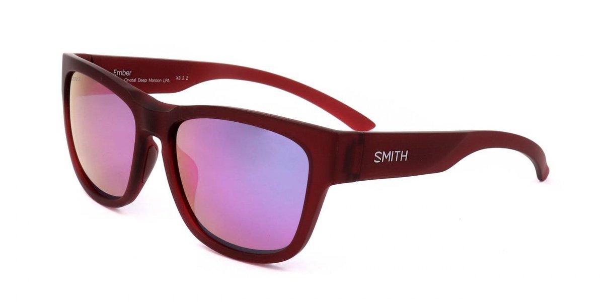 Smith EMBER Matt dark brown crystal teal 56/16/135 WOMAN Zonnebrillen
