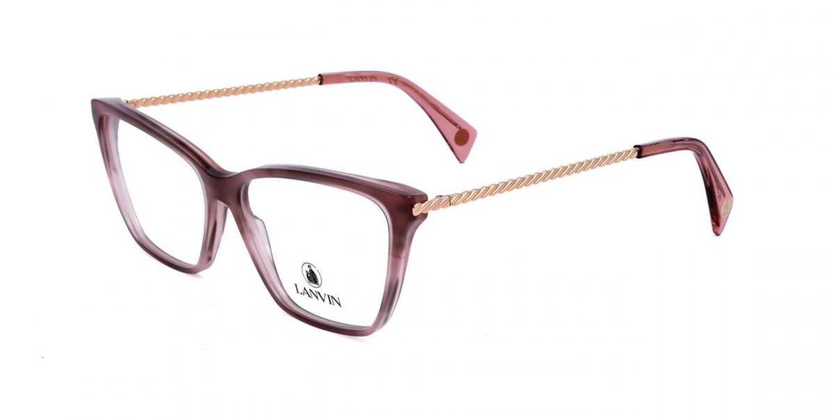 Lanvin LNV2605 Striped nude 56/14/140 WOMAN Brilmonturen