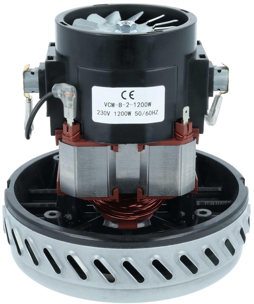 Reservemotor Stofzuiger - Motor Onderdeel - Stofzuiger Reparatie - Krachtige 1200W Motor - 145cm Hoog 13cm Diameter - Grijs
