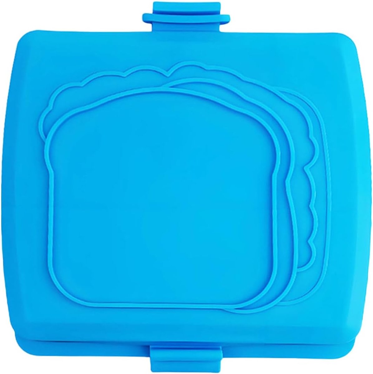 Magnetron Tosti Maker - Snelle Snack Grill - Gemakkelijk Ontbijt - Antiaanbak Platen - 4x17x4 cm - Blauw