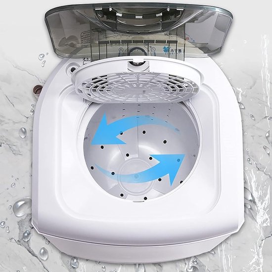 Draagbare Wasmachine - Compacte Wasmachine - Kamperen en Reizen - 2-in-1 Wassen Centrifugeren - 75 kg Capaciteit — afbeelding 2