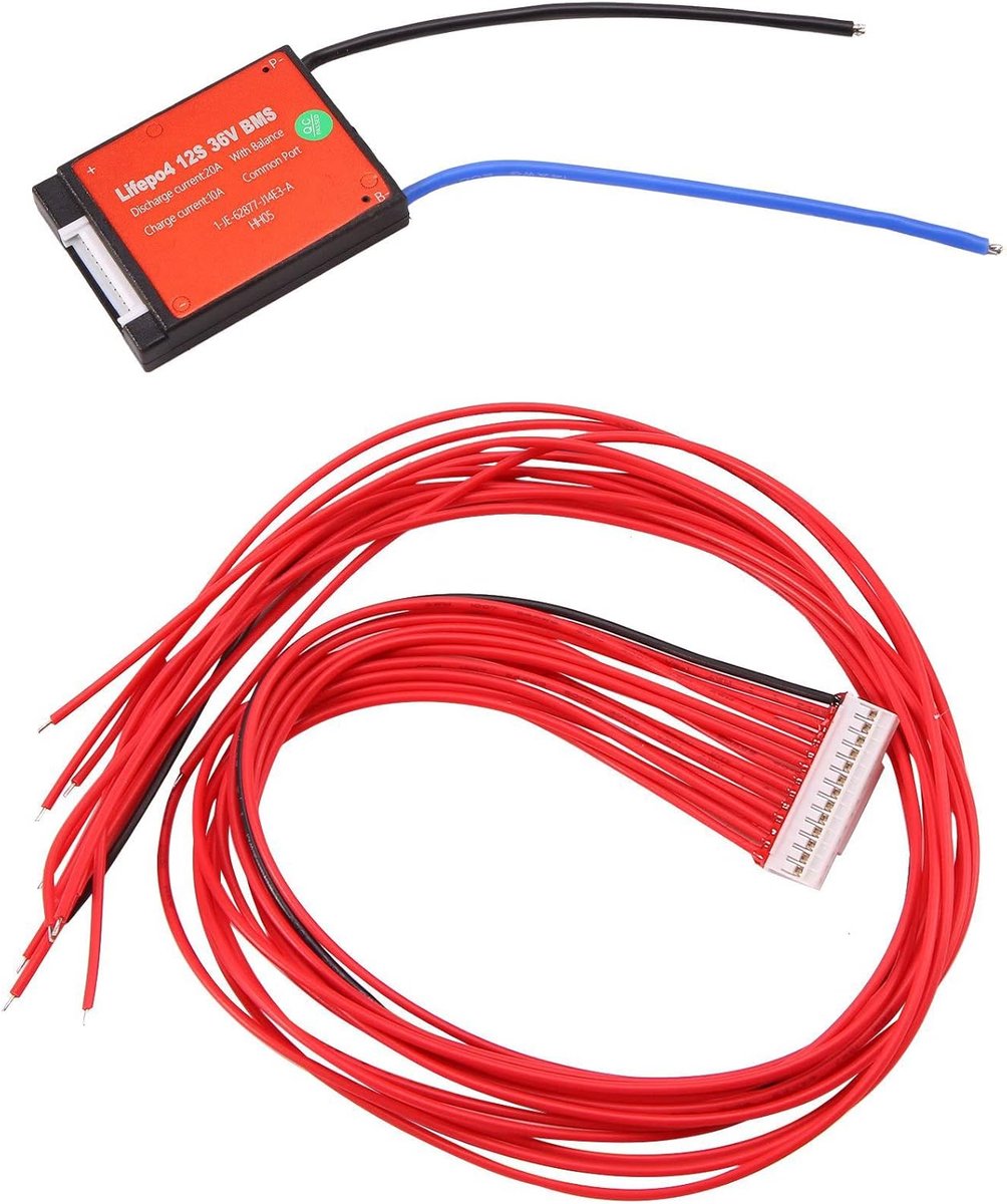 Batterij Bescherming - Lithium Circuit - Accu Beheer - Waterdicht Ontwerp - 36 Volt 20A - Groen