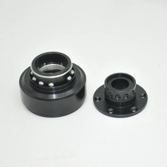 Snelkoppelingsnaafadapter - Stuur Adapter - Racesimulator Stuur - Aluminium Constructie - 70mm 6-gats - Goud — afbeelding 2