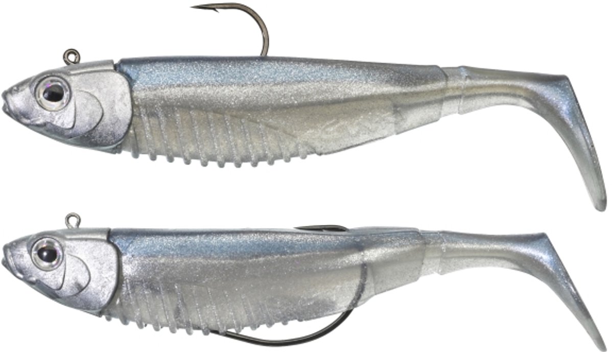 Gunki G'Bump Swm 145 Ready Pack Softbait Silver Blue 14.5cm (34g) (2 stuks) - Shad