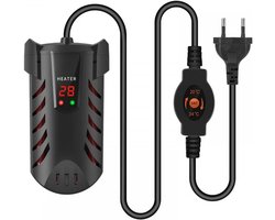 Aquarium Verwarmer - Dompelverwarmer Water - Stabiele Watertemperatuur - Instelbaar Digitaal Display - 25W tot 200W