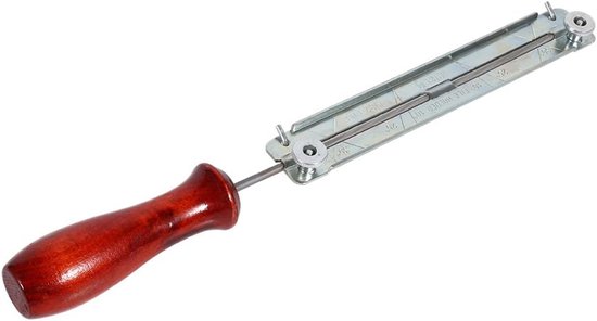 Kettingzaag Slijpset - Vijlen Set - Zaagketting Onderhoud - Inclusief Diepteaanslag - 4.0 4.8 5.5 Mm — afbeelding 3