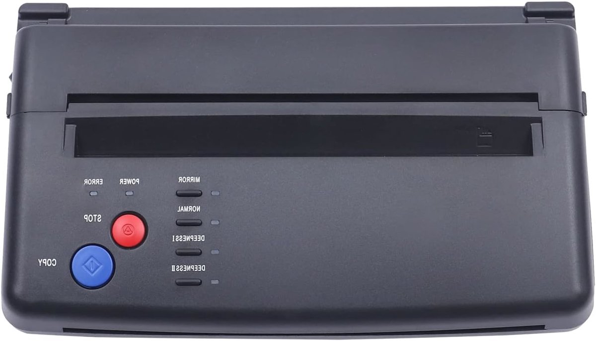 Tattoo Transfer Machine – Tattoo Copier – Tattoo Stencil Printer – Thermal Printer – Tattoo Transfer Printer – Compact & Lichtgewicht – Snel en Nauwkeurig