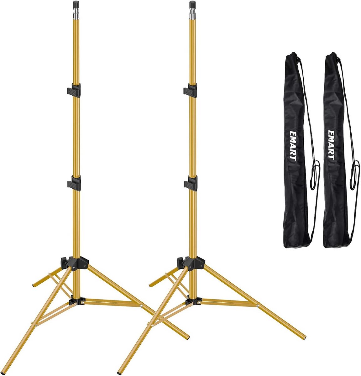 Verlichtingsstatief 210 Cm Met Draagvermogen 5 Kg - Draagbaar Aluminium Statief Voor Fotografie