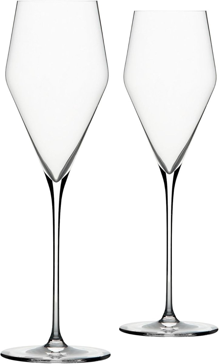 Champagneglas DENK'ART set van 2 - Hoogwaardig H 24 cm