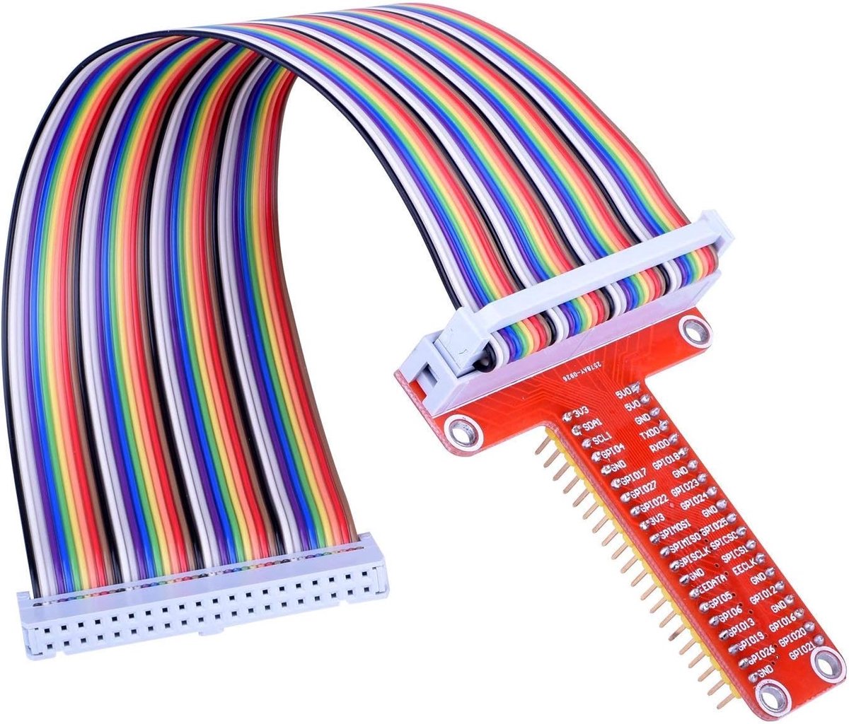 GPIO Breakout Board met Ribbon Kabel en T-Type Adapter voor Raspberry Pi