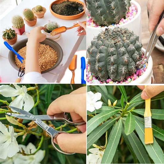 Complete Bonsai Gereedschap Set voor Tuinliefhebbers - Mini Tuingereedschap met 13 Essentiële Tools van Merkloos	 — afbeelding 2