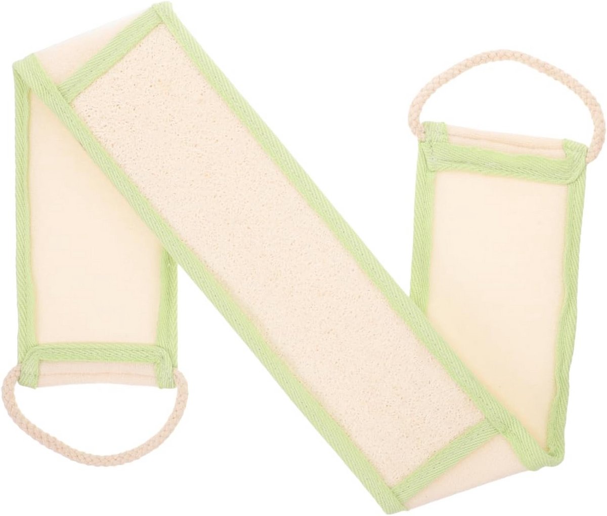 Exfoliërende Terug Scrubber voor Douche - Loofah en Nylon Wasdoek voor Mannen