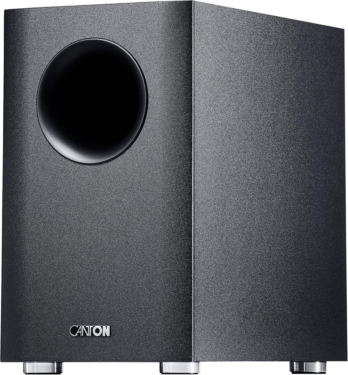 Actieve subwoofer 100W met een frequentiebereik van 38Hz - 150Hz